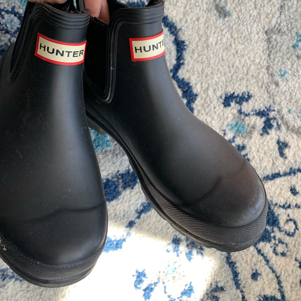 Women’s used short hunter boots